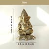 Buy Auspicious Brass Ganesha Statue