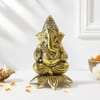 Auspicious Brass Ganesha Statue