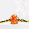 Gift Auspicious Ganesha Rakhi Hamper