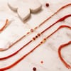 Buy Auspicious Om Swastik Rakhi Set of 3