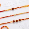 Gift Auspicious Religious Rakhi Set with Toblerone