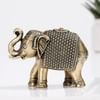 Buy Auspicious Royal Elephant Brass Idol-Set Of 2