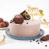 Gift Authentic Choco Cream Anniversary Cake