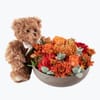 Autumn Bowl orange with Teddy 240522