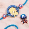 Buy Avengers Rakhi with Magnet Stationery Hamper
