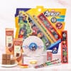 Avengers Rakhi with Magnet Stationery Hamper