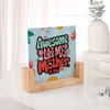 Shop Awesome Mother-in-Law Double-Sided Photo Frame