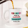 Awesome Saasu Maa Personalized White Mug Online