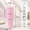Gift Baddie on Board Personalized Stainless Steel Tumbler