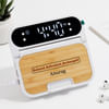 Gift Bamboo Top Personalized Wireless Charger