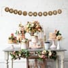 Banner - Just Married - Gold - Single Piece Online