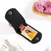 Buy Bappa's Blessing Personalized Leather Photo Keychain