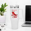 Buy Be Hot Personalized White Tumbler