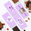 Gift Be Mine Personalized Chocolates With Sleeves