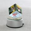 Gift Be Mine Personalized Rotating Crystal Cube with LED
