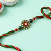 Beads Floral Rakhi Online