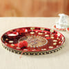 Gift Beads Work Puja Thali