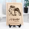 Beautiful Beginning Personalized Wooden Photo Frame Online
