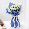 Beautiful Bunch of 15 White Roses Online