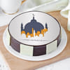 Beautiful Mosque Design Eid Mubarak Cake Online