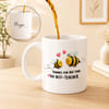 Bee-ing Great Teacher's Day Personalized Mug