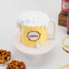 Gift Beer Mug Cake (1 Kg)