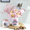 Behind Every Successful Woman Is Herself - Personalized Mug Arrangement Online
