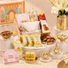 Beige Floral Diwali Hamper