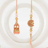 Gift Beloved Bhaiya Bhabhi Rakhi With Baklawa