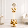 Best Bhaiya Bhabhi Ever Balloon Arrangement