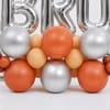 Shop Best Bro Brown Silver Balloon Arrangement for Rakhi