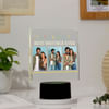 Gift Best Brother Ever Personalized LED Photo Lamp