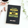 Gift Best Brother Personalized Notebook