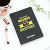 Buy Best Brother Personalized Notebook
