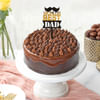 Best Dad Dazzling Truffle Cake (One Kg) Online
