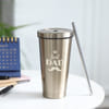 Gift Best Dad Golden Tumbler