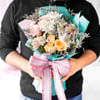 Buy Best Dad Personalized Frame And Bouquet Set