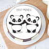 Buy Best Friends Panda Cake (1 Kg)