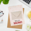 Shop Best Mom Personalized Mother's Day Envelope Card