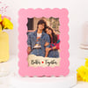 Buy Better Together Personalized Pink Photo Frame