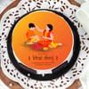 Buy Bhai Dooj Special Poster Cake