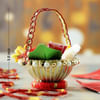 Gift Bhai Dooj Tikka with Besan Ladoo