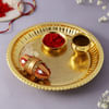 Gift Bhai Dooj Tilak Thali With Milk Cake
