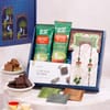 Bhaiya Bhabhi Kundan Rakhi and Sweets Hamper