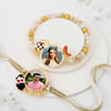 Gift Bhaiya Bhabhi Personalized Macrame Rakhi