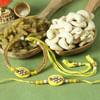 Bhaiya Bhabhi Rakhi with Dry Fruits Online