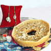 Bhaiya Bhabhi Rakhi with Ghevar in Gift Box Online