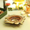 Shop Big Size Metallic Clay Diya