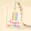 Birthday Acrylic Gift Tag Online