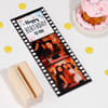 Shop Birthday Bliss Personalized Photo Wooden Stand